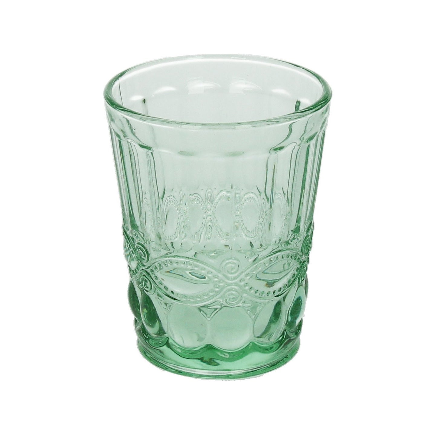6er Set Wasserglas SOLANGE, versch. Farben, 265 ml., mundgeblasen - Porzellan aus Italien 