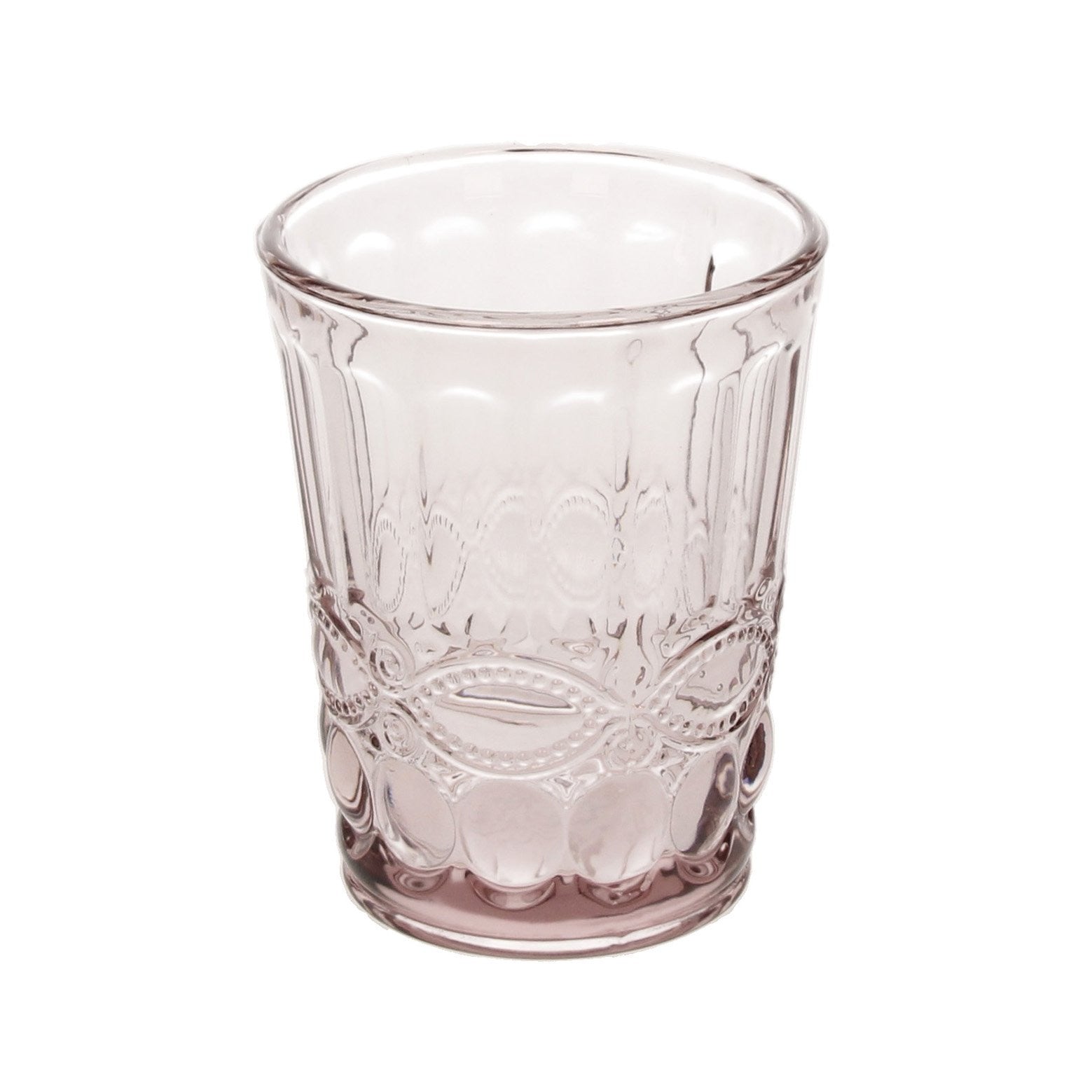 6er Set Wasserglas SOLANGE, versch. Farben, 265 ml., mundgeblasen - Porzellan aus Italien 