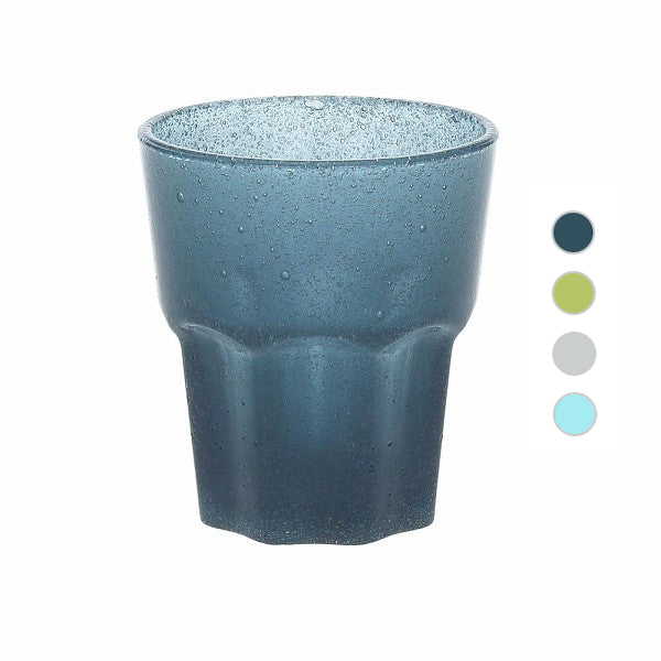 6er Set Wasserglas TRINIDAD, versch. Farben, mundgeblasen - Porzellan aus Italien 