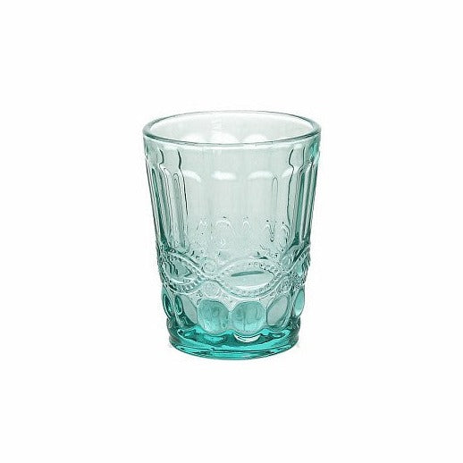 6er Set Wasserglas Madame, versch. Farben, 230 ml. Volumen - Porzellan aus Italien