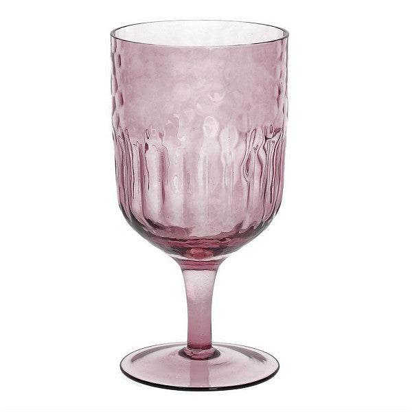 6er Set Weinkelch Serena, rosa, 450 ml. Vol. - Porzellan aus Italien